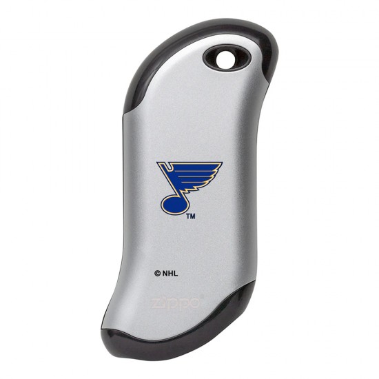 ZIPPO NHL Heat Bank 9s Silver (Custom)  ST. LOUIS BLUES (44774)