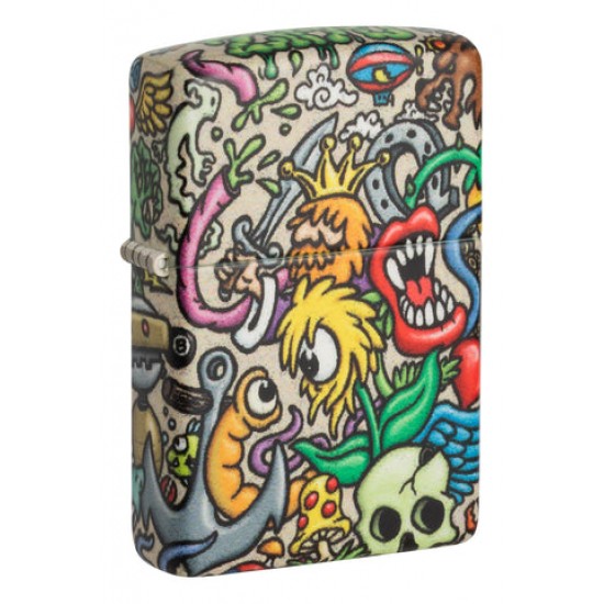 ZIPPO 49352 TATTOO THEME DESIGN (48394)