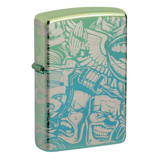 ZIPPO 49191 TATTOO THEME DESIGN (48410)