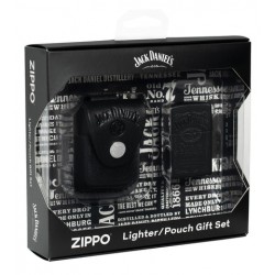 ZIPPO JACK DANIEL'S WPL AND POUCH GIFT SET (48460)