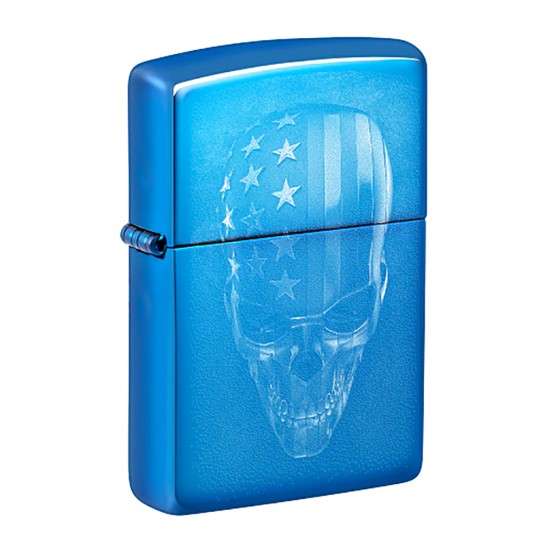 ZIPPO AMERICAN SKULL DESIGN (48739)