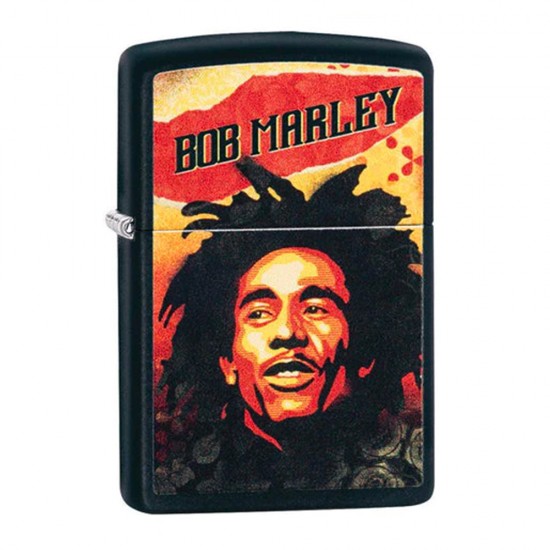 ZIPPO #49154 Bob Marley Black Matte