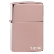 ZIPPO #49190ZL Rose Gold With Logo