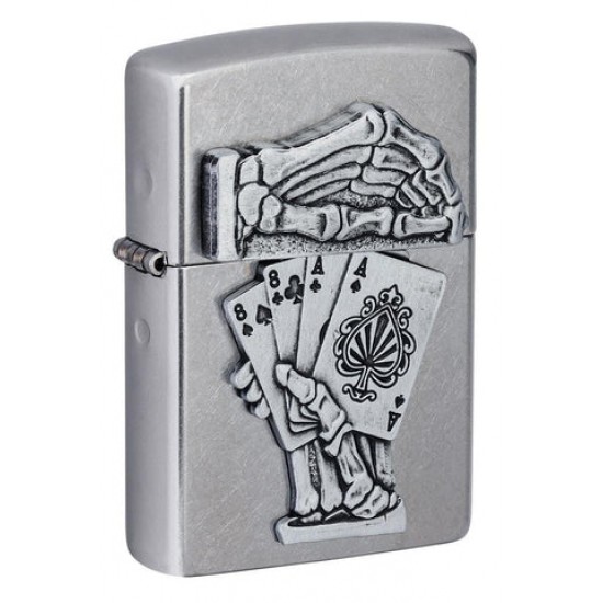 ZIPPO Dead Man's Hand Emblem ( 49536 )