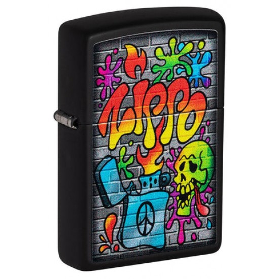 ZIPPO #49605 Zippo Street Art Design