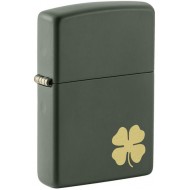ZIPPO FOUR LEAF CLOVER DESIGN ( 49796 )