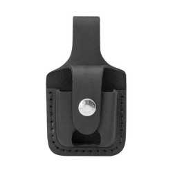 ZIPPO ETUI EN CUIR NOIR EVEC CLIP