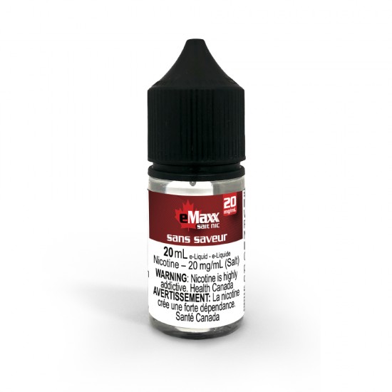 EMAXX - E-Liquide - Sans Saveur - Sel de Nicotine 20mg/ml - 20ml