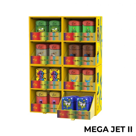 Duco Présentoir Magic Cube Briquets MEGA JET II  (48's)