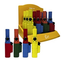 Duco - Torches en métal Rubik Jet - Présentoir de 12 un.