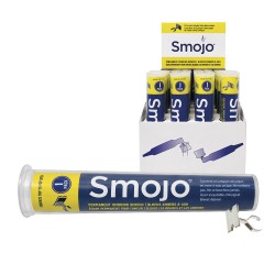 Smojo - Grille permanente pour pipe en verre 1/pq - Présentoir de 24 unités