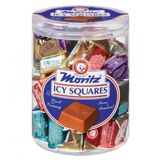 Chocolats MORITZ ICY SQUARES  60X11g