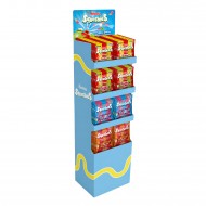 Prepack SQUASHIES - 4 saveurs – 80 unités - (Présentoir de plancher inclus)