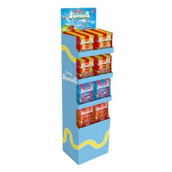 Prepack SQUASHIES - 4 saveurs – 80 unités - (Présentoir de plancher inclus)