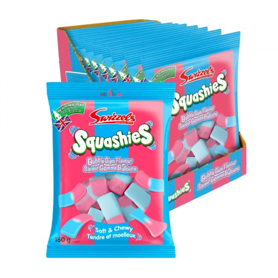 Squashies - Gomme Balloune 10X160G