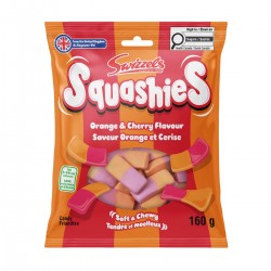 Squashies - Orange et cerises 10X140G