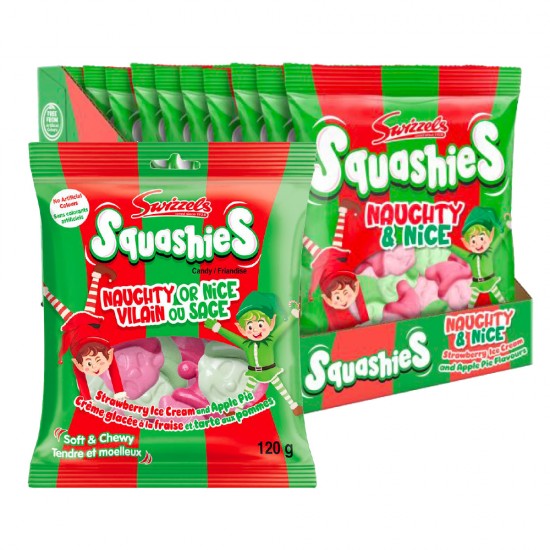 SQUASHIES Vilain ou sage (12 X 120g)