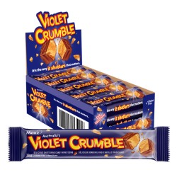 Violet Crumble - Rayon de miel éponge enrobés de chocolat - 20 X 30G