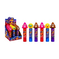 EMOJI – Présentoir suçons lumineux (11g)  –12 unités