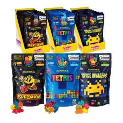 ARCADE – Bonbons en gelée – «BUNDLE» 3 saveurs assorties  – 18 unités