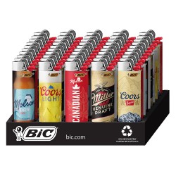 Briquets Bic Maxi – Bières Mixtes - 50's