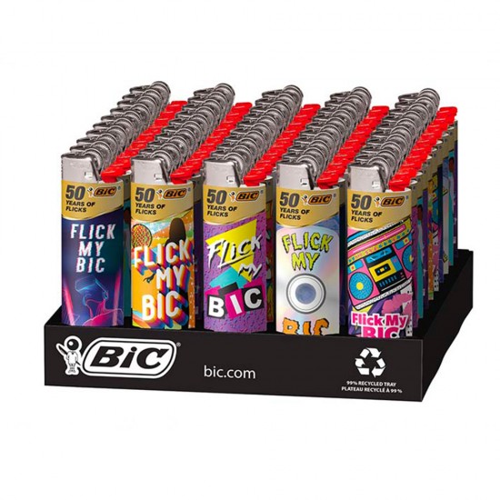 Briquets BIC Maxi - Flick your BIC - 50e anniversaire - 50's