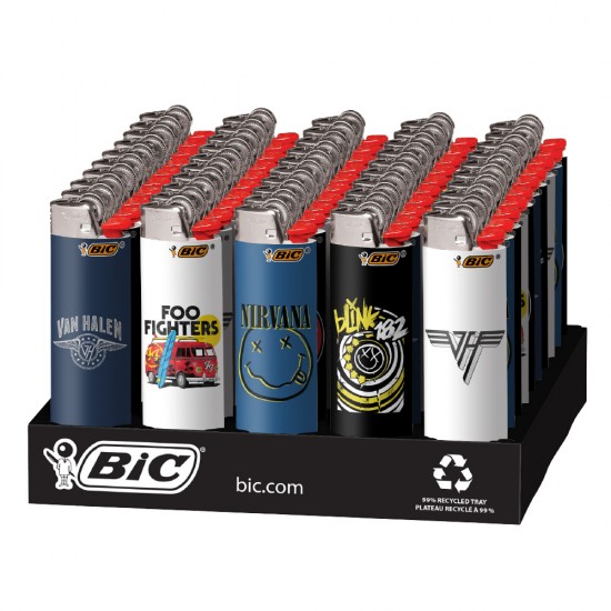 BIC Briquets Maxi - Rock Band - 50's