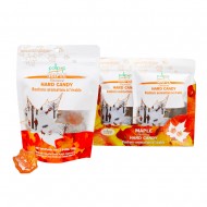 Pollipop - Bonbons aromatisés à l'érable - Présentoir de 12 sacs x 108g