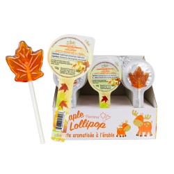 Pollipop - Sucette aromatisée à l'érable - Présentoir de 30 x 12g