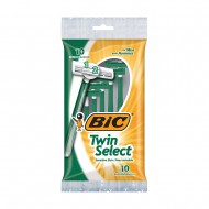 BIC Rasoir Twin Sensitive 2 lames - Paquet de 10