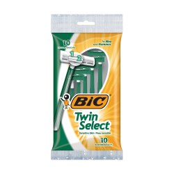 BIC Rasoir Twin Sensitive 2 lames - Paquet de 10 BIC Rasoir Twin Sensitive 2 lames - Paquet de 10