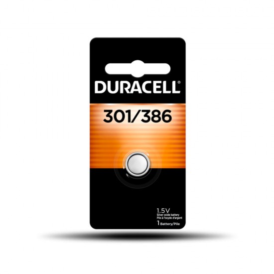 DURACELL #386 Oxyde d'Argent 1.5V