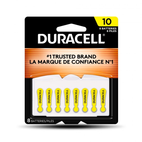 DURACELL Pile Auditive #10 - 8's