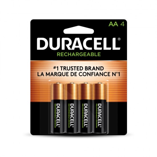 DURACELL Piles Rechargeables AA4