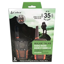 Cobra Radio bidirectionnelle CXT645 GMRS 56KM