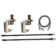 ANTENNE HIGHWAY 3 TWIN TRUCKER NOIR