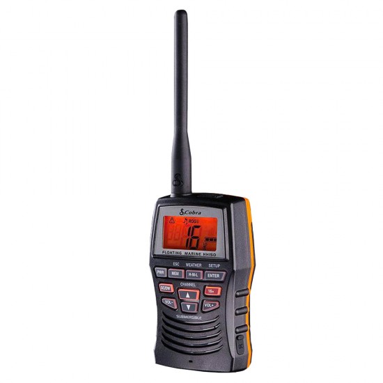 COBRA Radio Marine MR HH150 FLT 3 Watt VHF