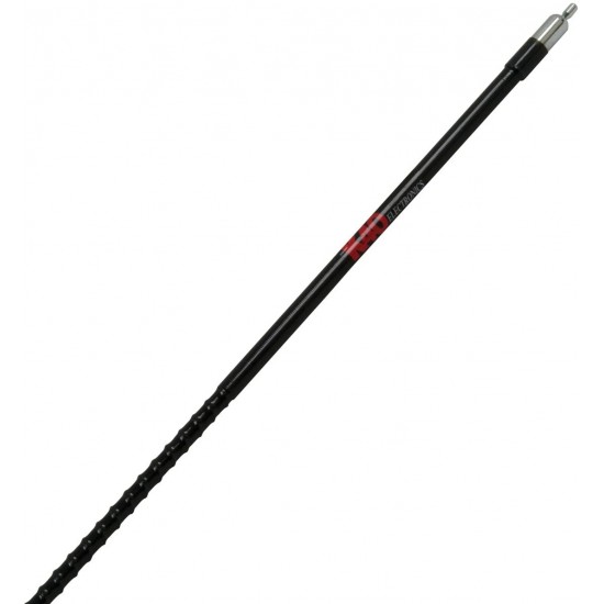 SF-300 Black 3' 1000W Superflex Tunable Fiberglass CB Whip Antenna