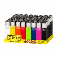 Clipper - 48 Briquets Mini - Couleurs solides Assort.