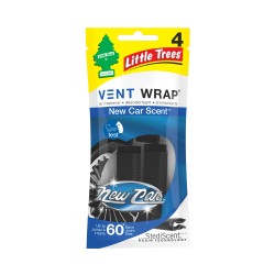 Little Trees - Vent Wrap New Car Scent - PK4 Little Trees - Vent Wrap New Car Scent - PK4