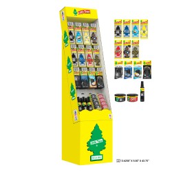 Little Trees - Présentoir Plancher Mix (Sapins, can, Vent wrap, Spray) 230's