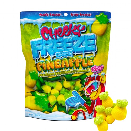 Cheeky Monkey -  Bonbons Lyophilisés - Ananas (91g)