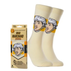 Major League Socks - Chaussettes mi-mollet LNH - Brad Marchand Rétro