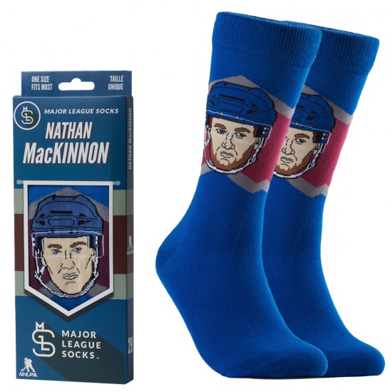 Major League Socks - Chaussettes mi-mollet LNH - Nathan Mackinnon