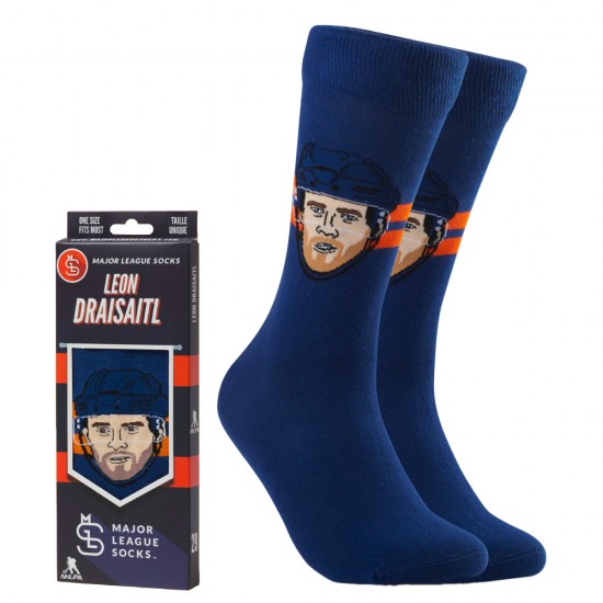 Major League Socks - Chaussettes mi-mollet LNH -  Leon Draisaitl