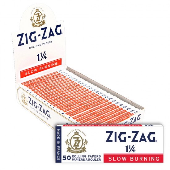 Zig-Zag - Papier BLANCS 1 1/4 - 25'S