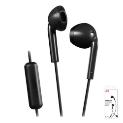 JVC - Écouteurs Noir avec Microphone + Télécommande JVC - Écouteurs Noir avec Microphone + Télécommande