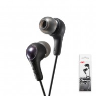 JVC - Écouteurs Gumy Plus avec Fil - Sans Microphone - Noir