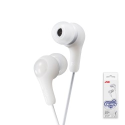 JVC - Écouteurs Gumy Plus avec Fil - Sans Microphone - Blanc JVC - Écouteurs Gumy Plus avec Fil - Sans Microphone - Blanc