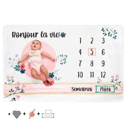 Jubanou - Couverture d'étapes avec accessoires - Bonjour la vie!